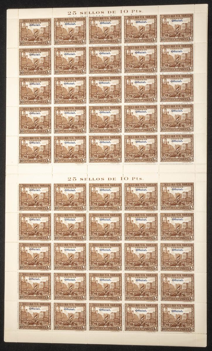 100 | Spanish Collection. Sets and stamps stock