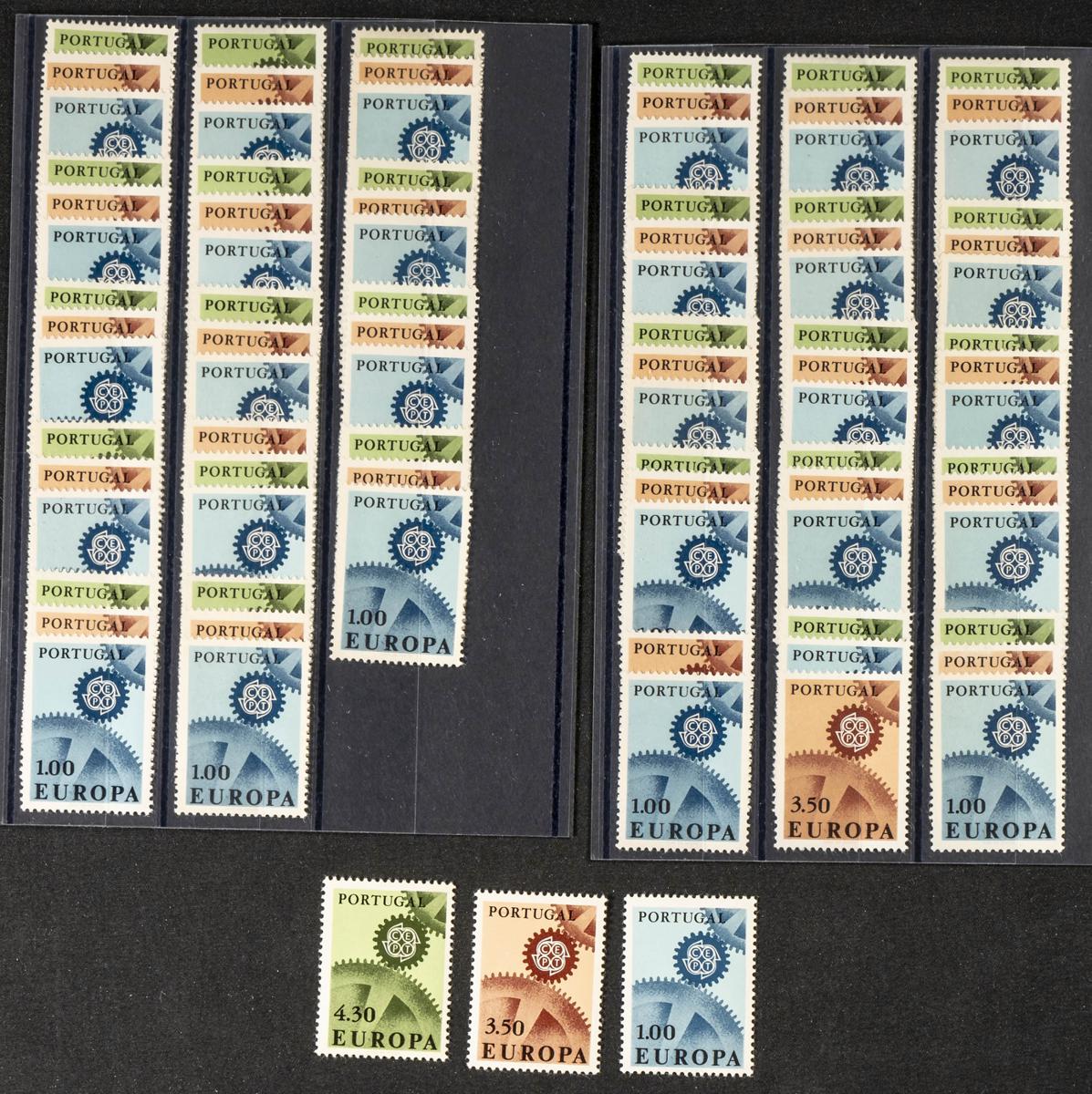 1045 | Portugal. Stock de Series y Sellos