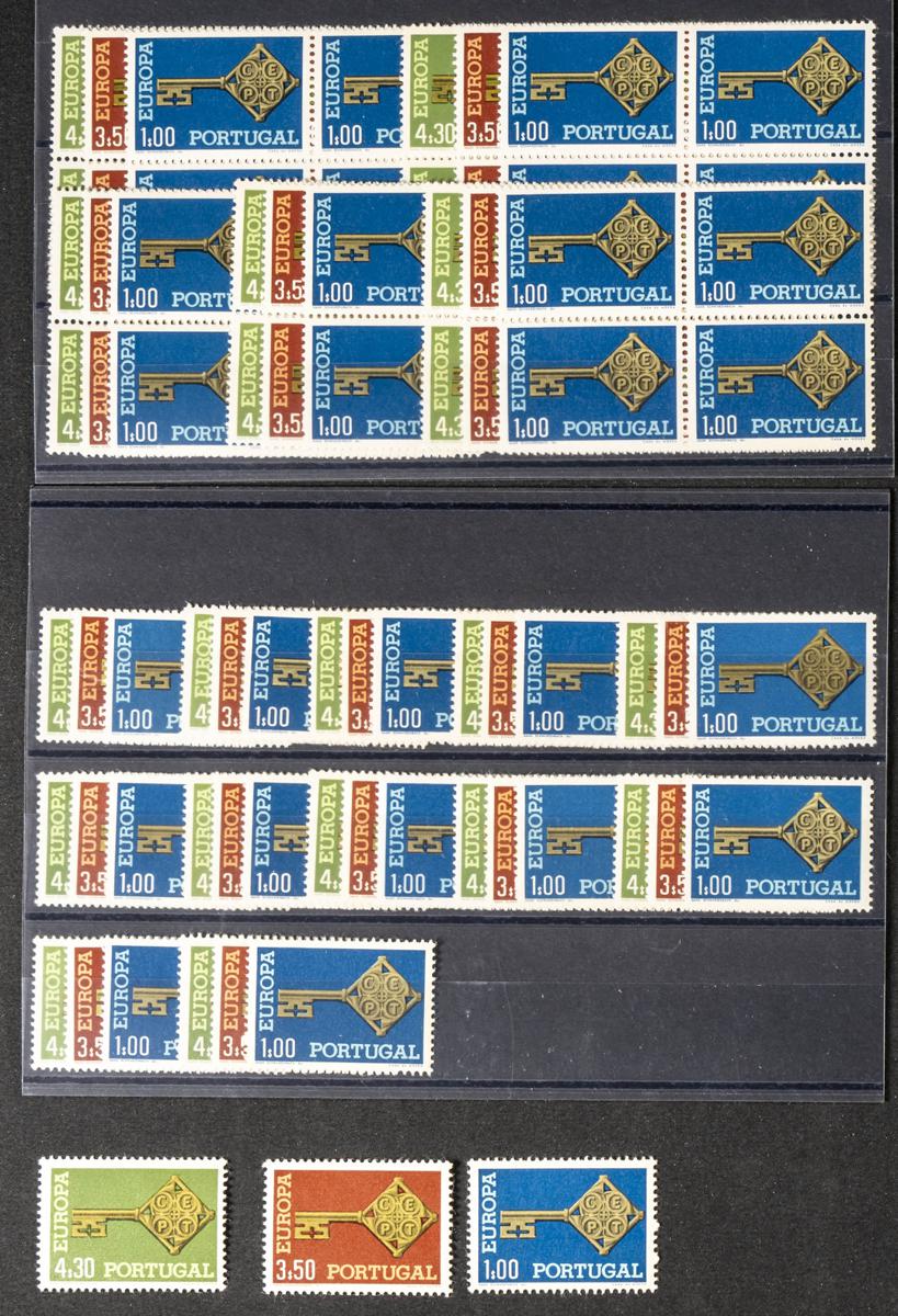 1047 | Portugal. Stock de Series y Sellos