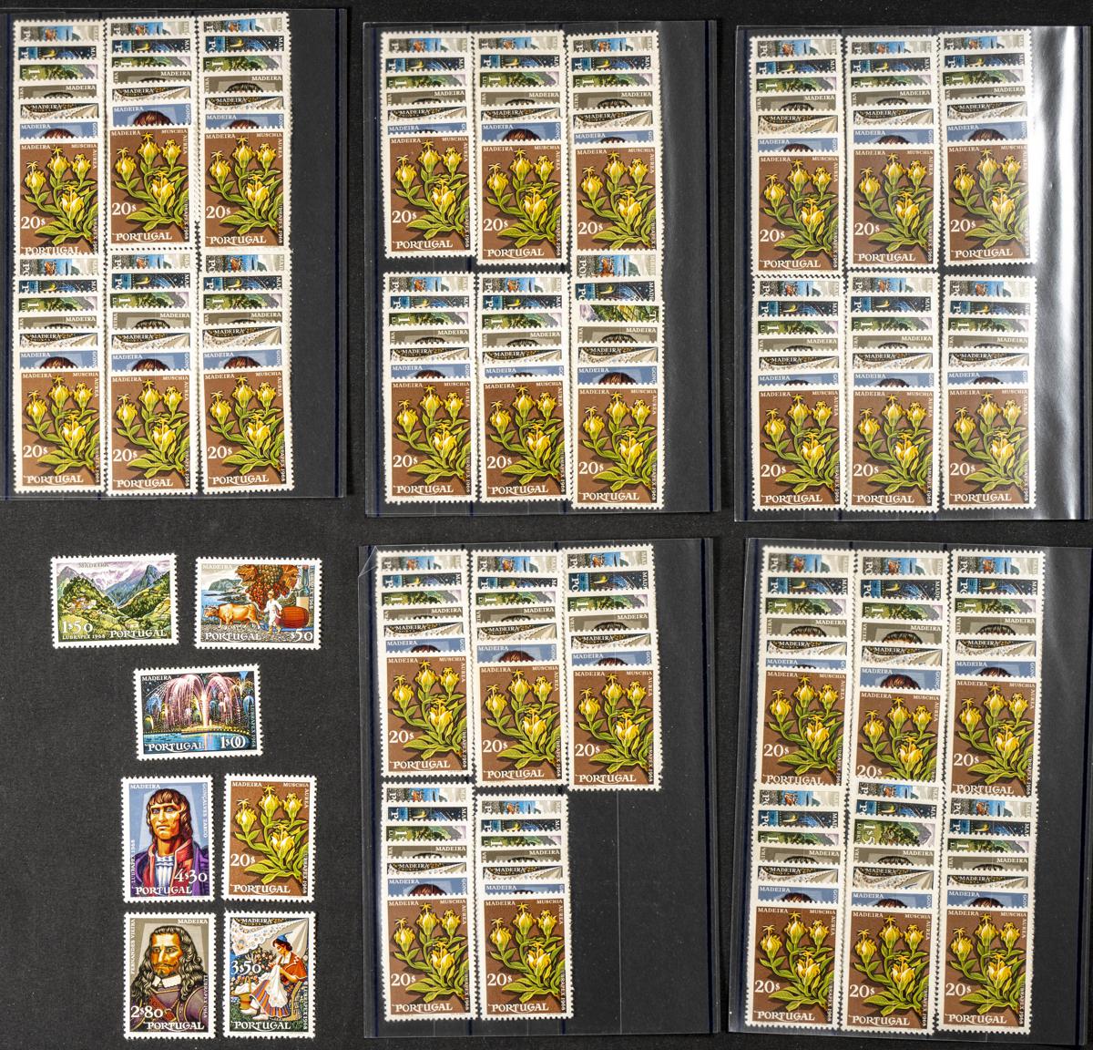 1048 | Portugal. Stock de Series y Sellos