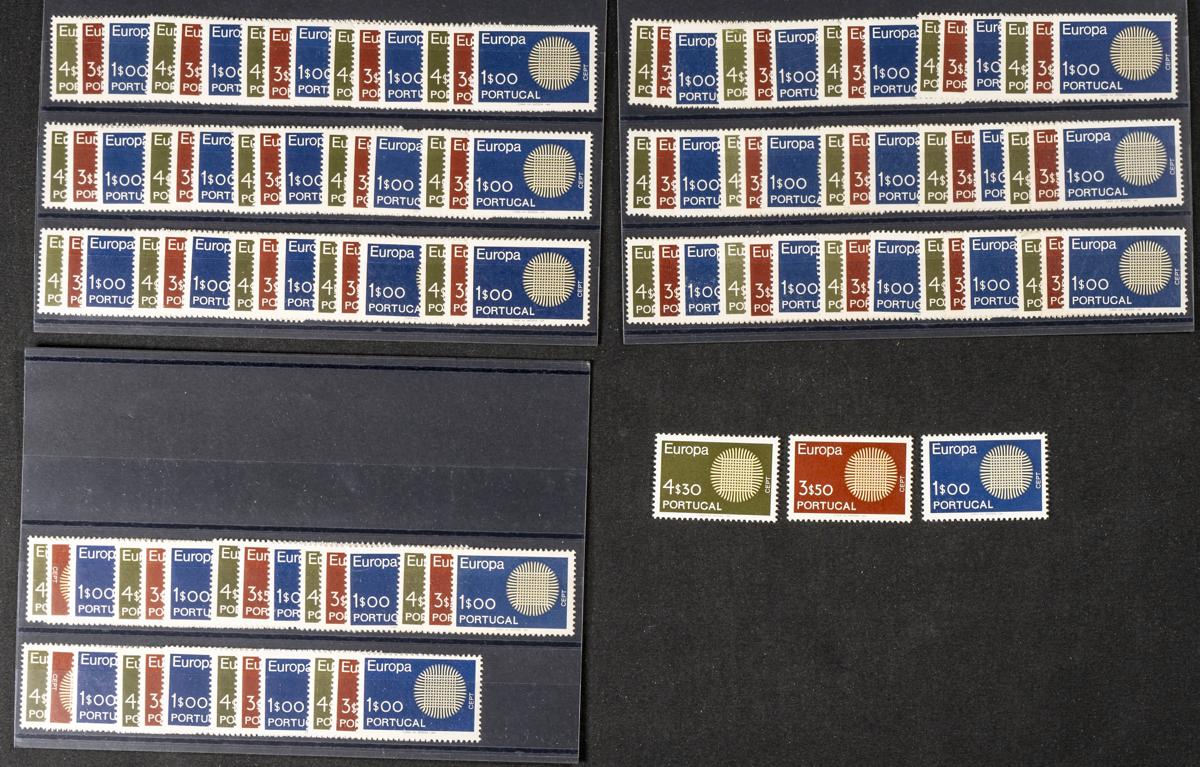 1052 | Portugal. Stock de Series y Sellos