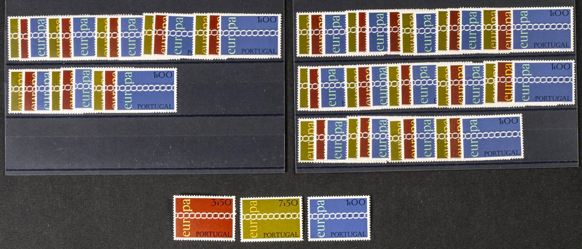 1053 | Portugal. Stock de Series y Sellos