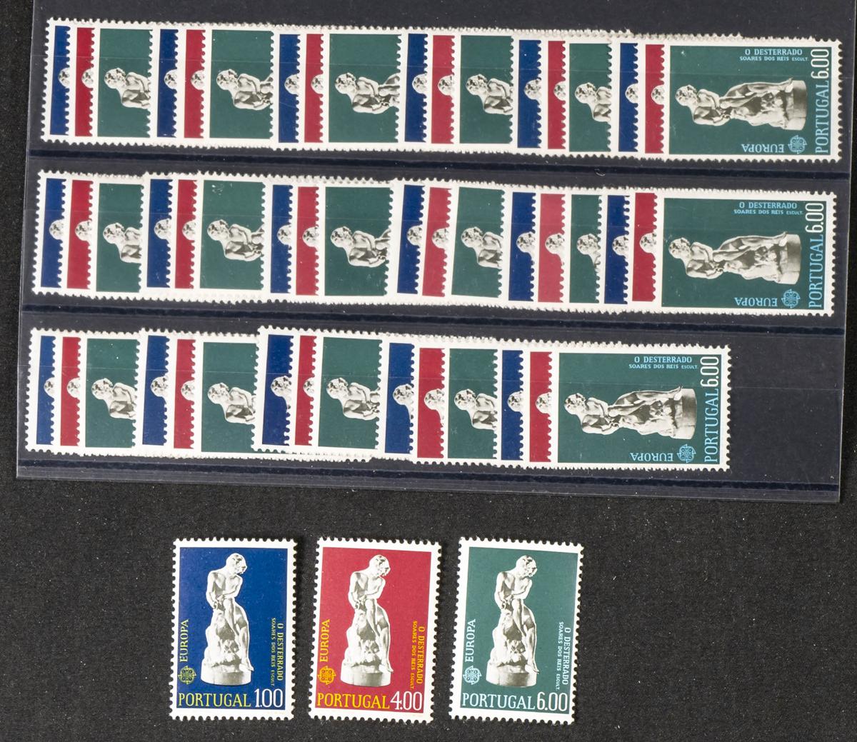 1055 | Portugal. Stock de Series y Sellos
