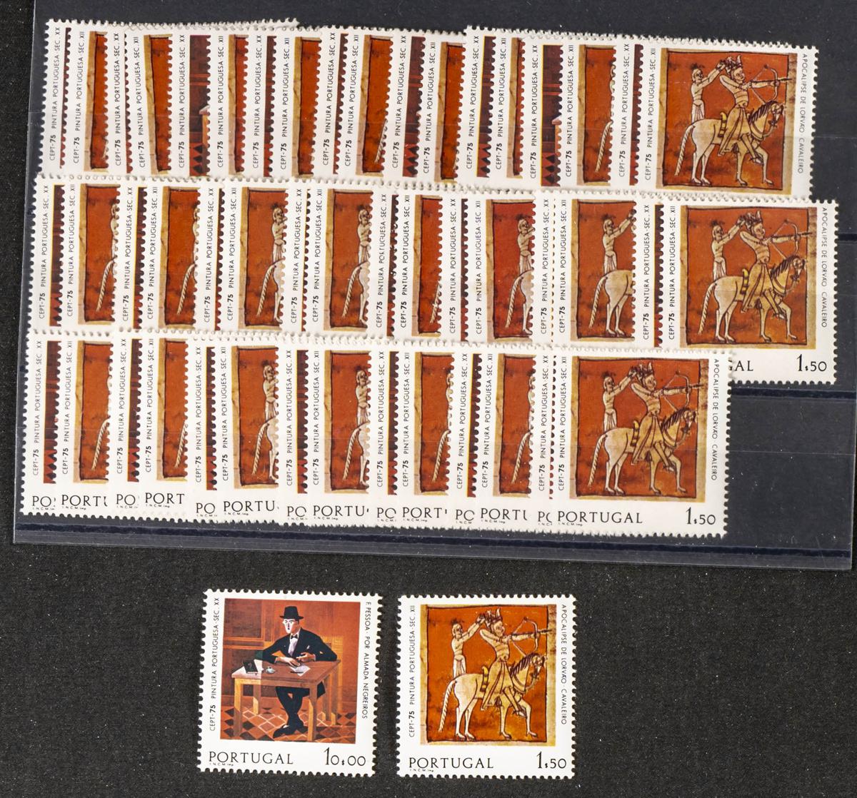 1057 | Portugal. Stock de Series y Sellos
