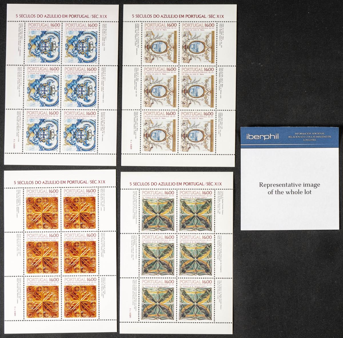1062 | Portugal. Stock de Series y Sellos
