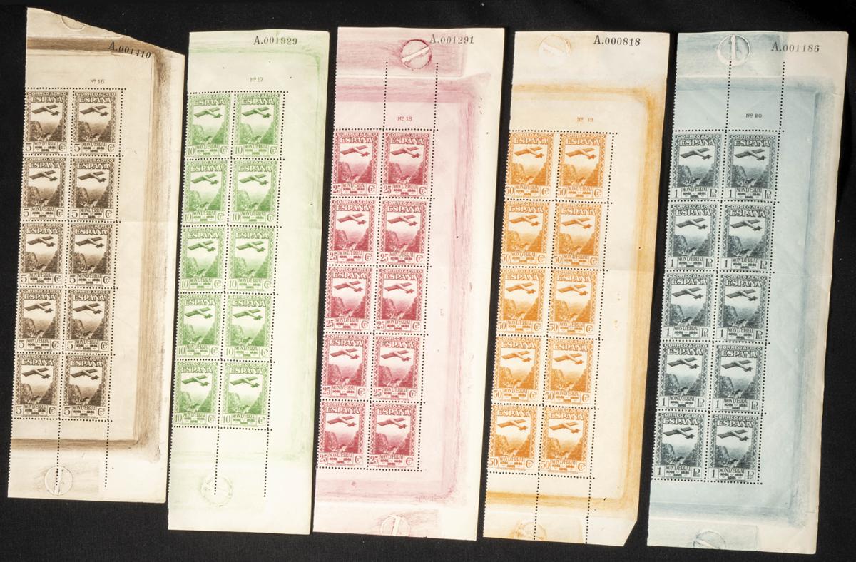 107 | Lotes y Colecciones.España. Stock de Series y Sellos