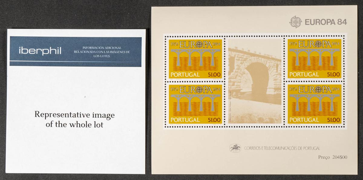 1084 | Portugal. Stock de Series y Sellos
