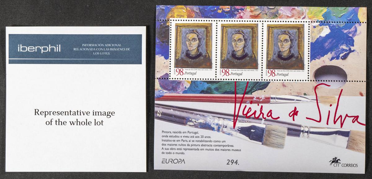 1090 | Portugal. Stock de Series y Sellos