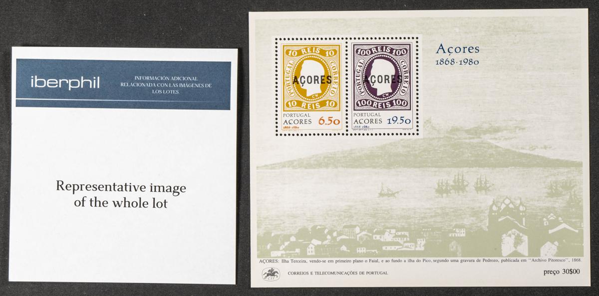 1095 | Azores. Stock de Series y Sellos
