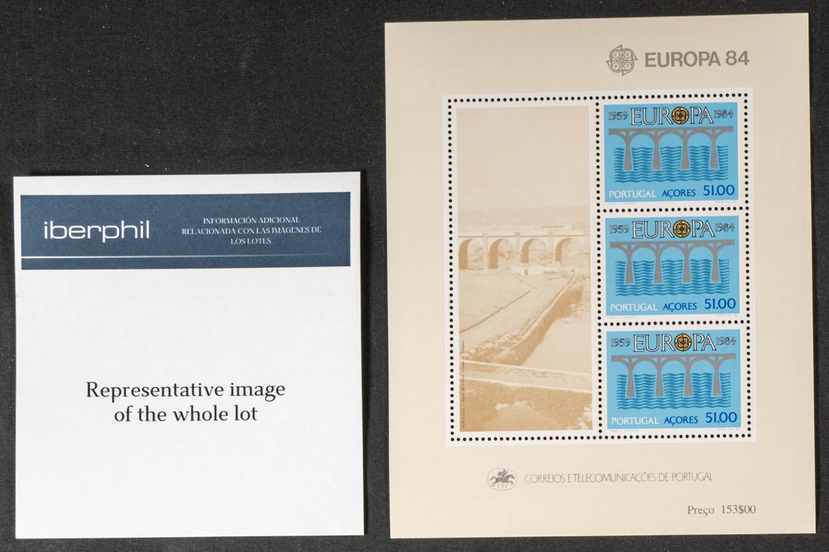 1098 | Azores. Stock de Series y Sellos