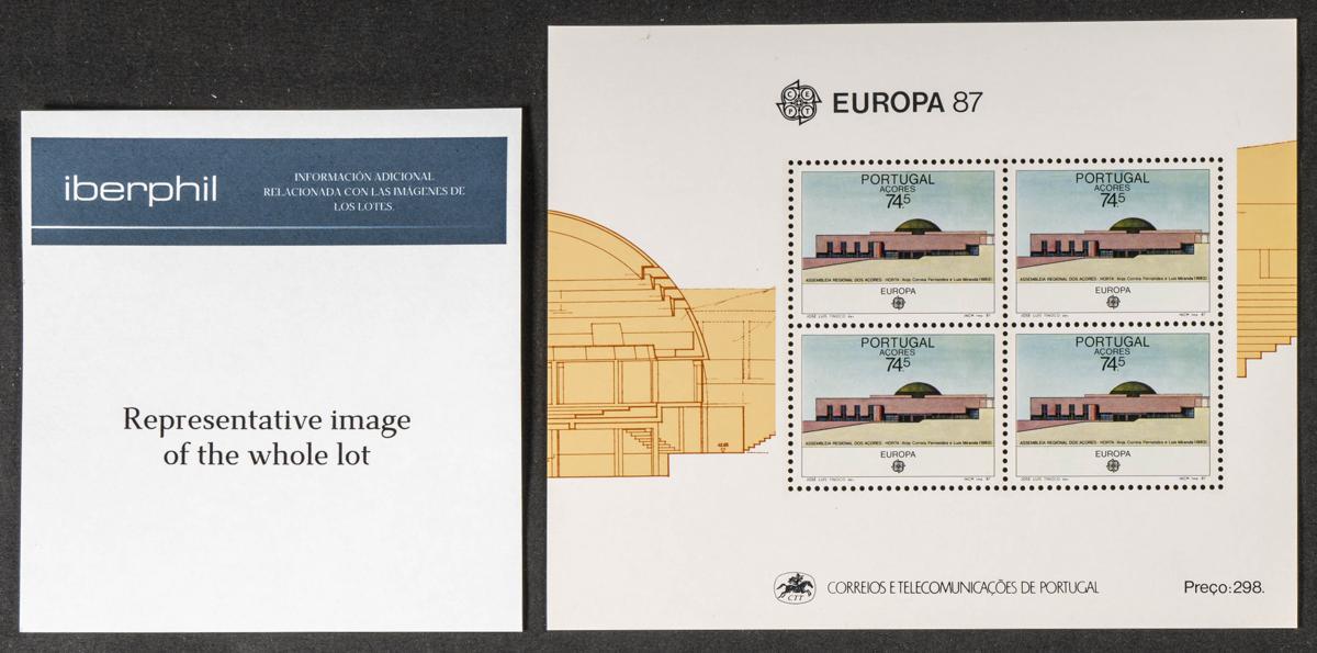 1099 | Azores. Stock de Series y Sellos