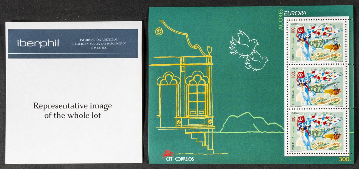 1102 | Azores. Stock de Series y Sellos
