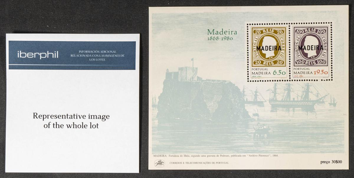 1105 | Madeira. Stock de Series y Sellos