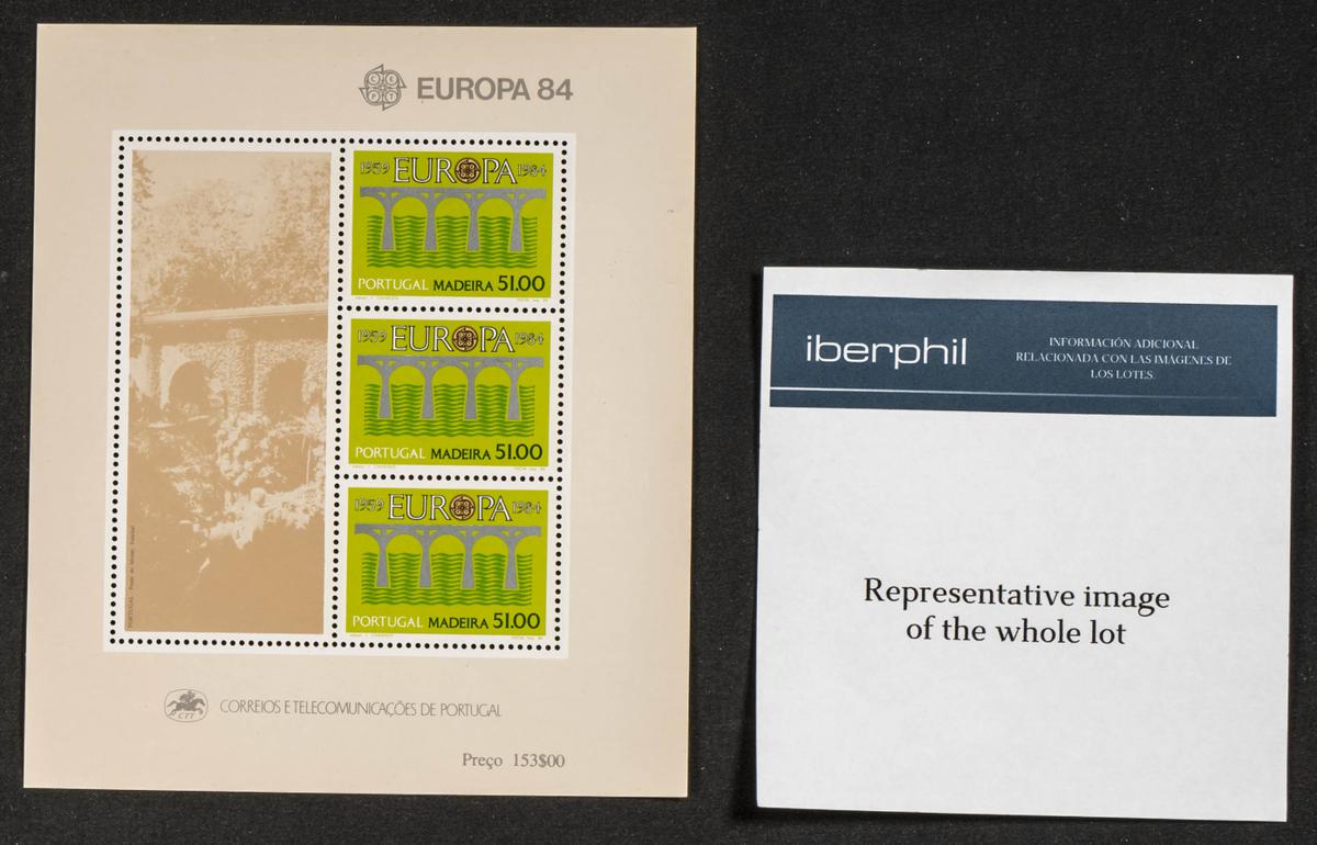 1108 | Madeira. Stock de Series y Sellos