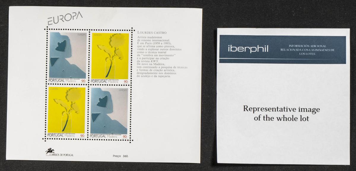 1110 | Madeira. Stock de Series y Sellos