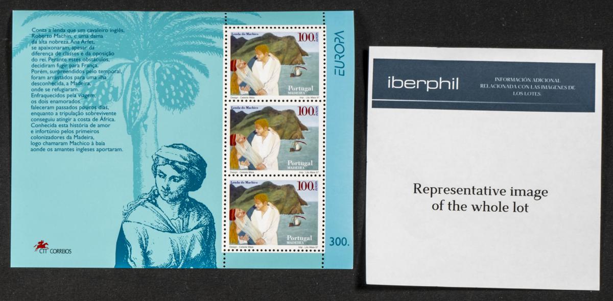 1113 | Madeira. Stock de Series y Sellos