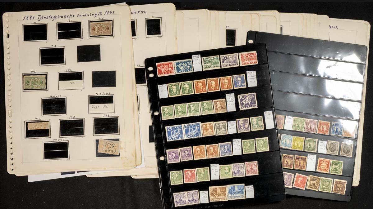 1123 | Sweden. Lots and Collections