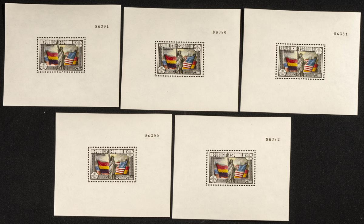117 | Lotes y Colecciones.España. Stock de Series y Sellos