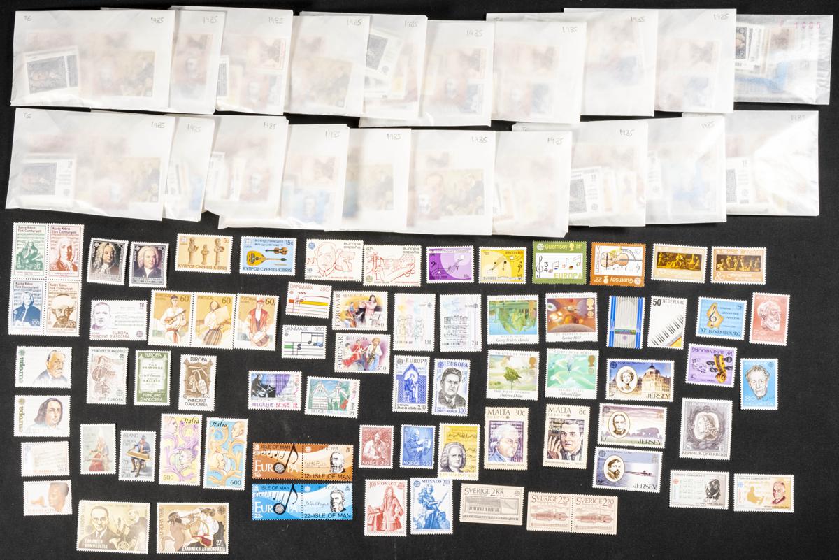 1212 | Theme Europa. Sets and stamps stock