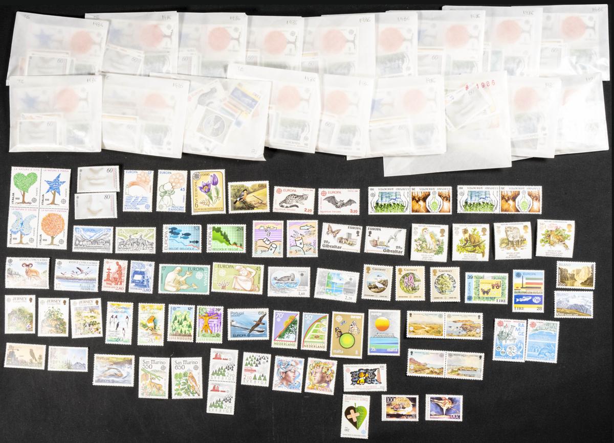 1213 | Theme Europa. Sets and stamps stock