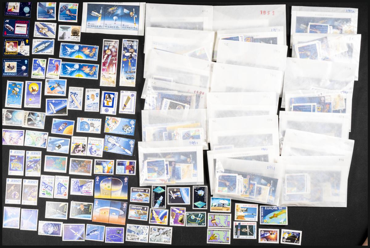 1218 | Theme Europa. Sets and stamps stock