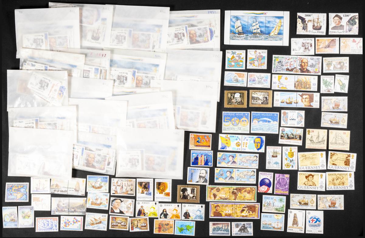 1219 | Theme Europa. Sets and stamps stock