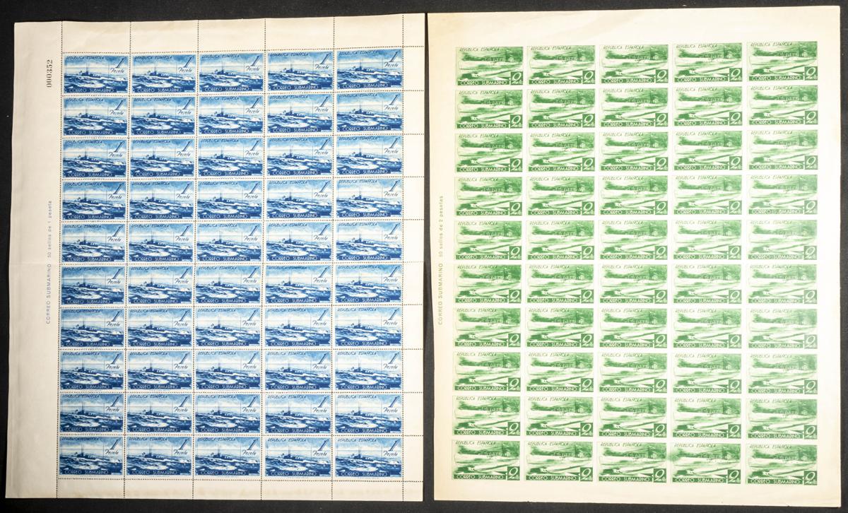 121 | Lotes y Colecciones.España. Stock de Series y Sellos