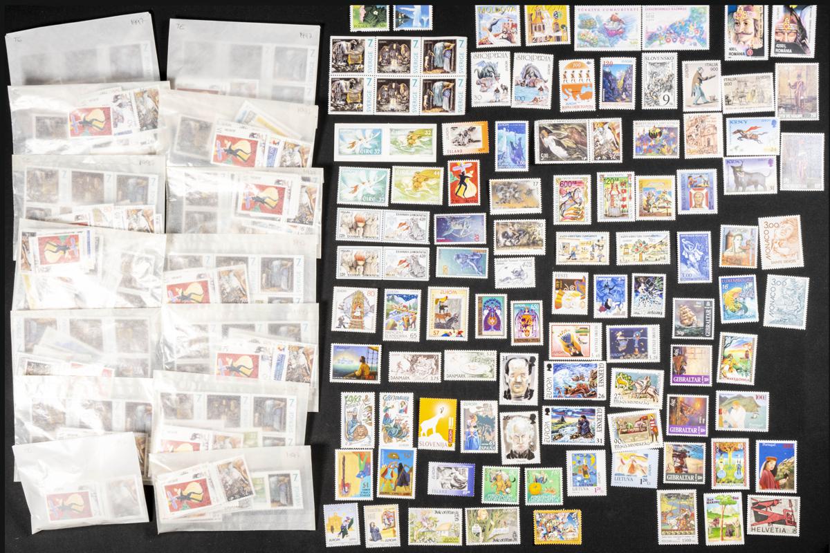 1223 | Tema Europa. Stock de Series y Sellos
