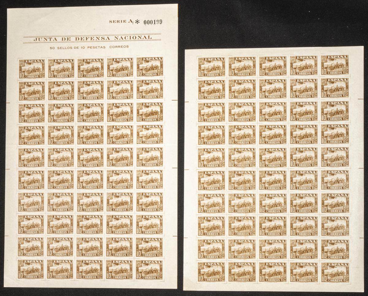 124 | Lotes y Colecciones.España. Stock de Series y Sellos