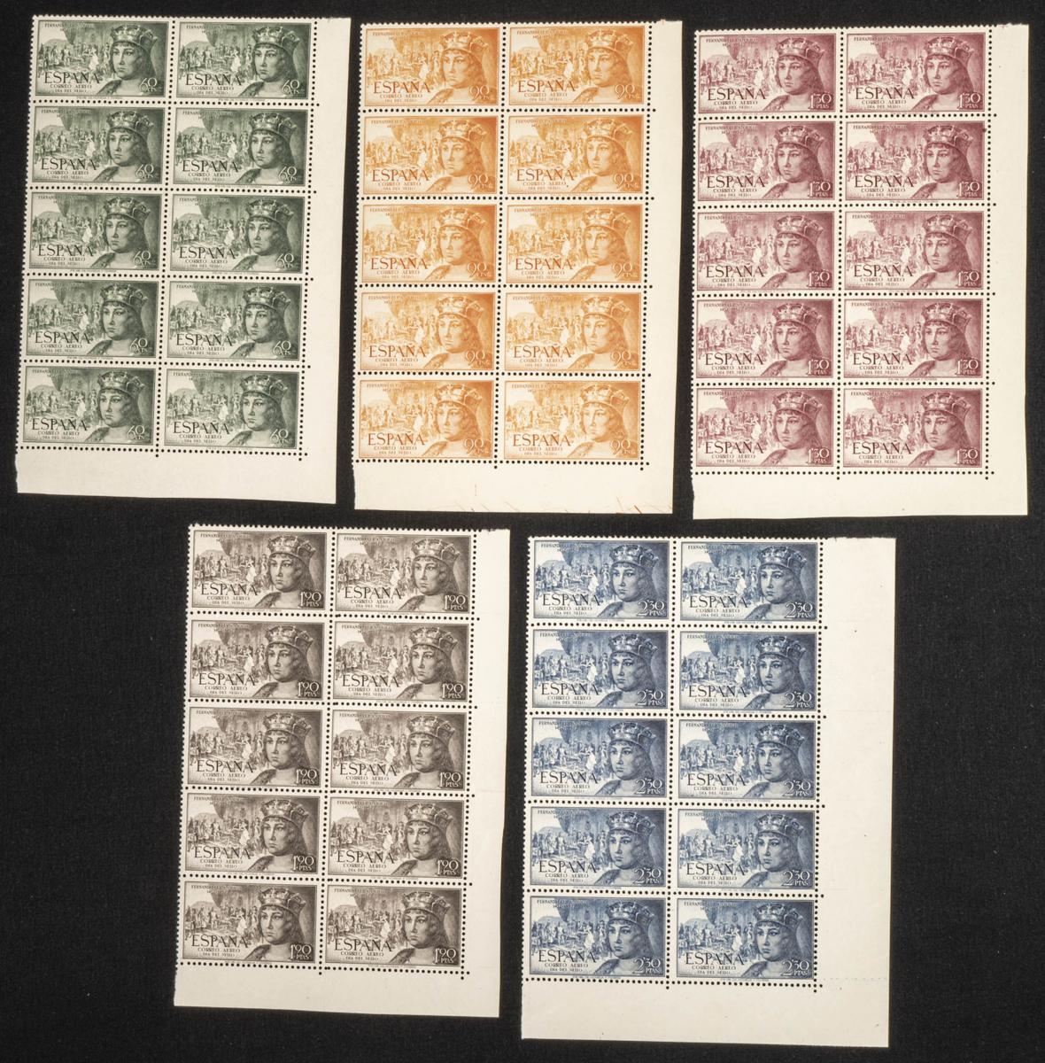 147 | Lotes y Colecciones.España. Stock de Series y Sellos