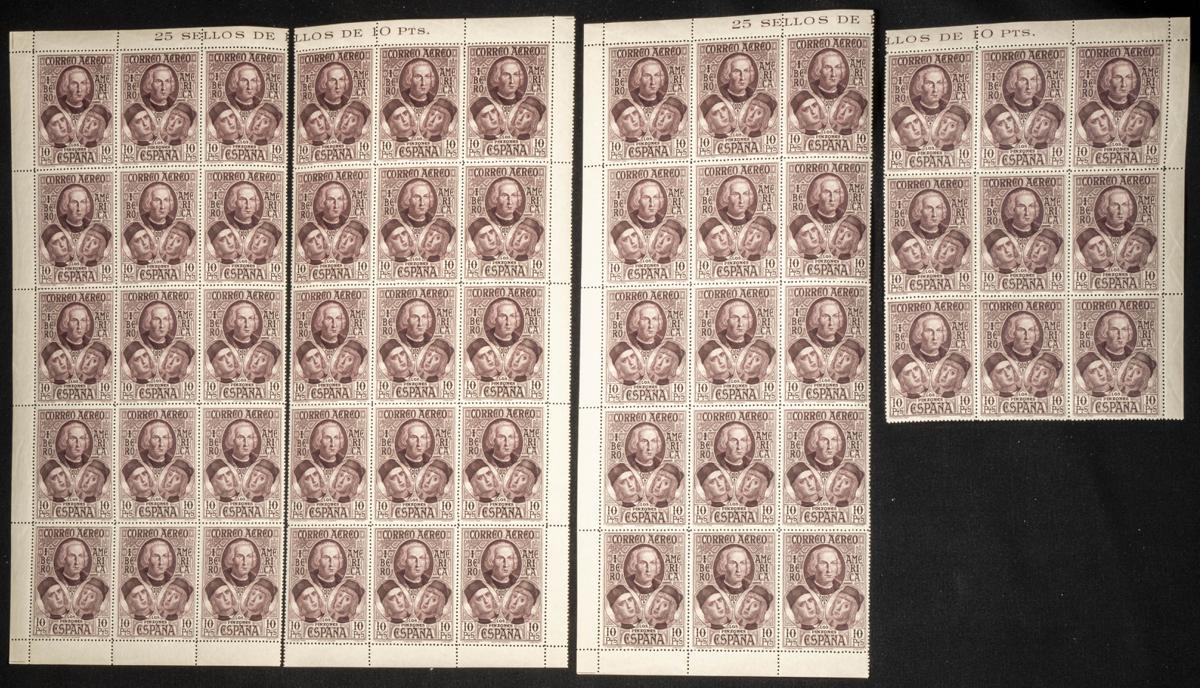 164 | Lotes y Colecciones.España. Stock de Series y Sellos
