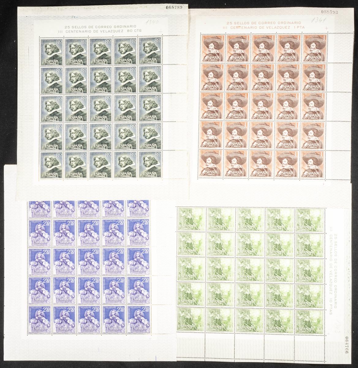 173 | Lotes y Colecciones.España. Stock de Series y Sellos