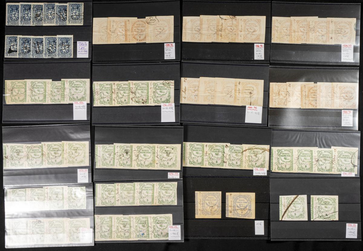 368 | Spanish Collection Various. Postal Fiscal Stamp
