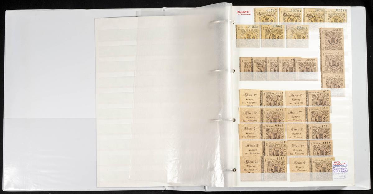 369 | Spanish Collection Various. Postal Fiscal Stamp