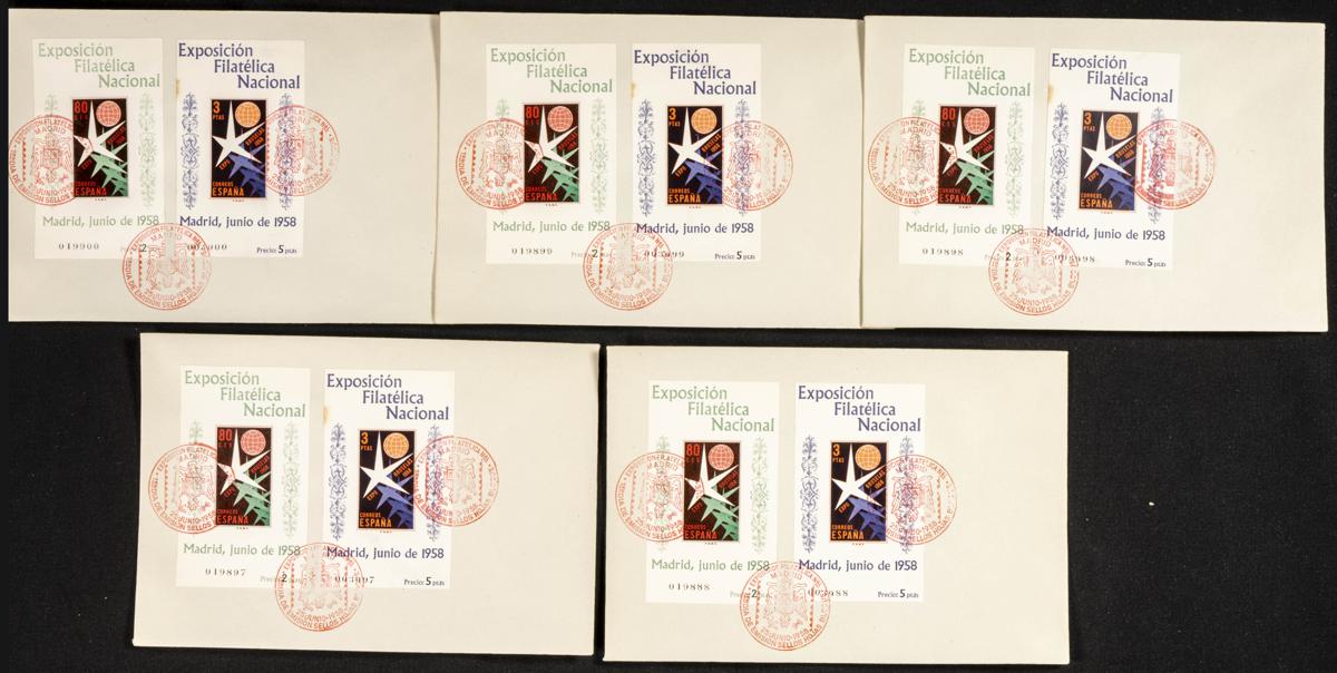 452 | Last Minute Lots. Sets and stamps stock