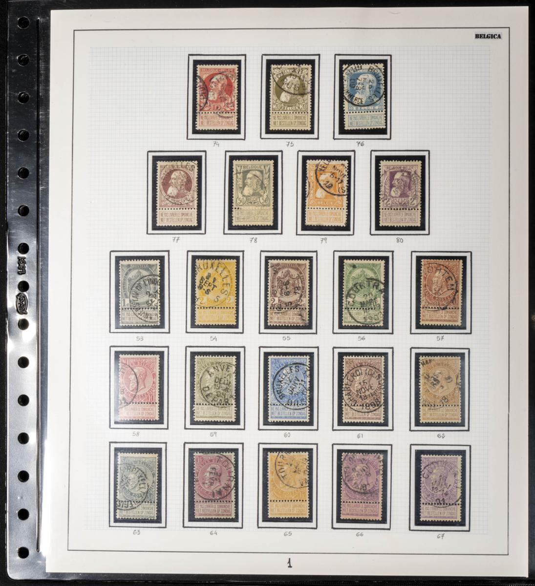 544 | Belgium. Lots and Collections