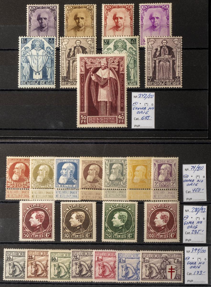 545 | Belgium. Lots and Collections
