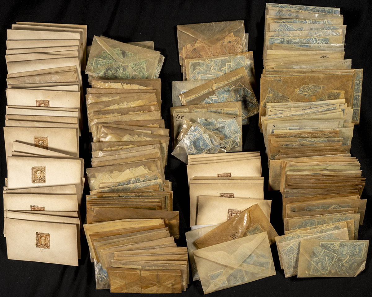 55 | Spanish Collection. Sets and stamps stock