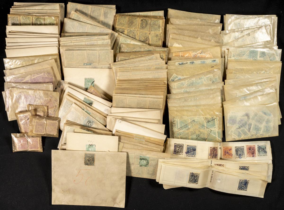 57 | Spanish Collection. Sets and stamps stock