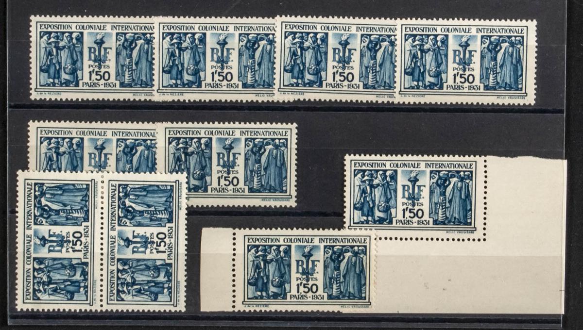 614 | France. Sets and stamps stock