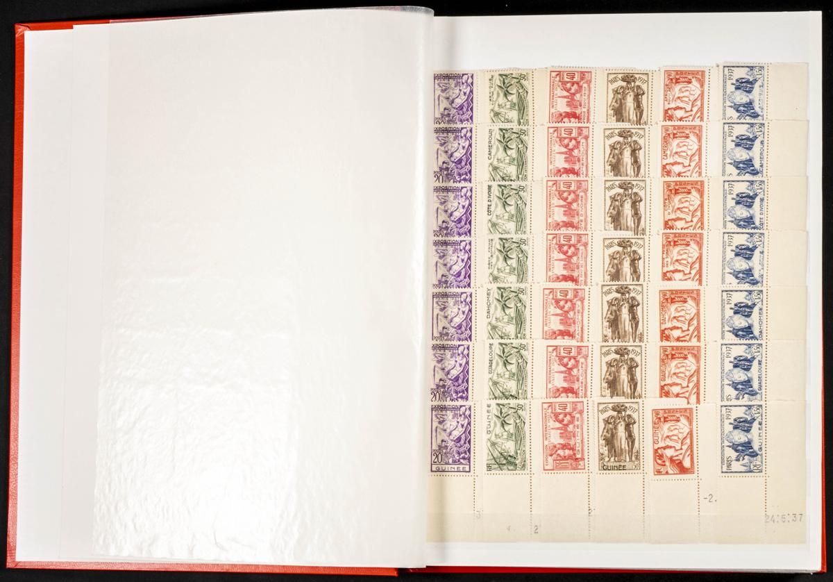 622 | French Colonies. Lots and Collections