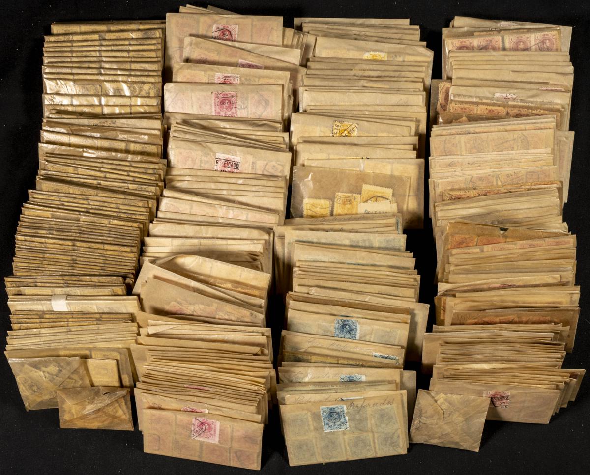 62 | Spanish Collection. Sets and stamps stock