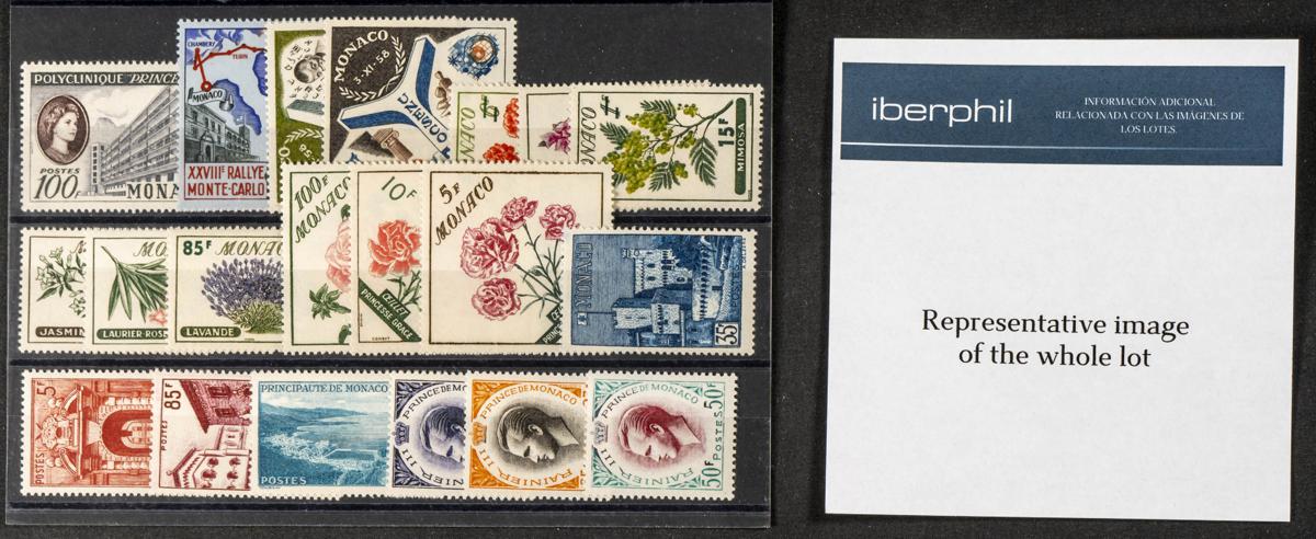 637 | Monaco. Sets and stamps stock