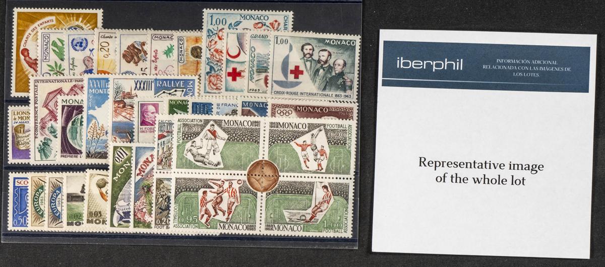 642 | Monaco. Sets and stamps stock