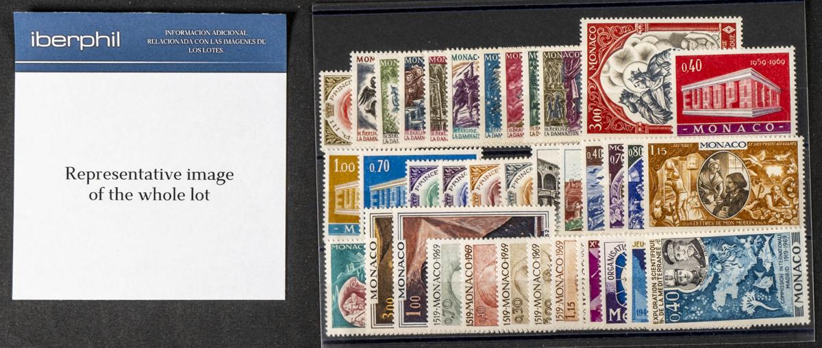 648 | Monaco. Sets and stamps stock