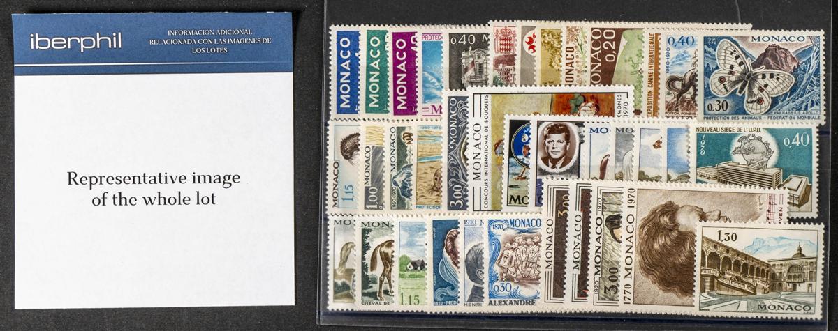 649 | Monaco. Sets and stamps stock