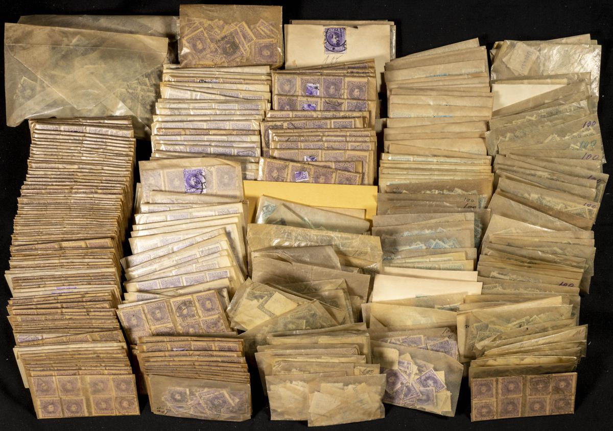 64 | Spanish Collection. Sets and stamps stock