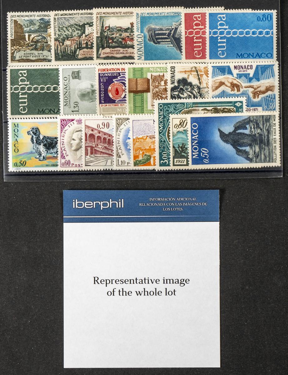 650 | Monaco. Sets and stamps stock