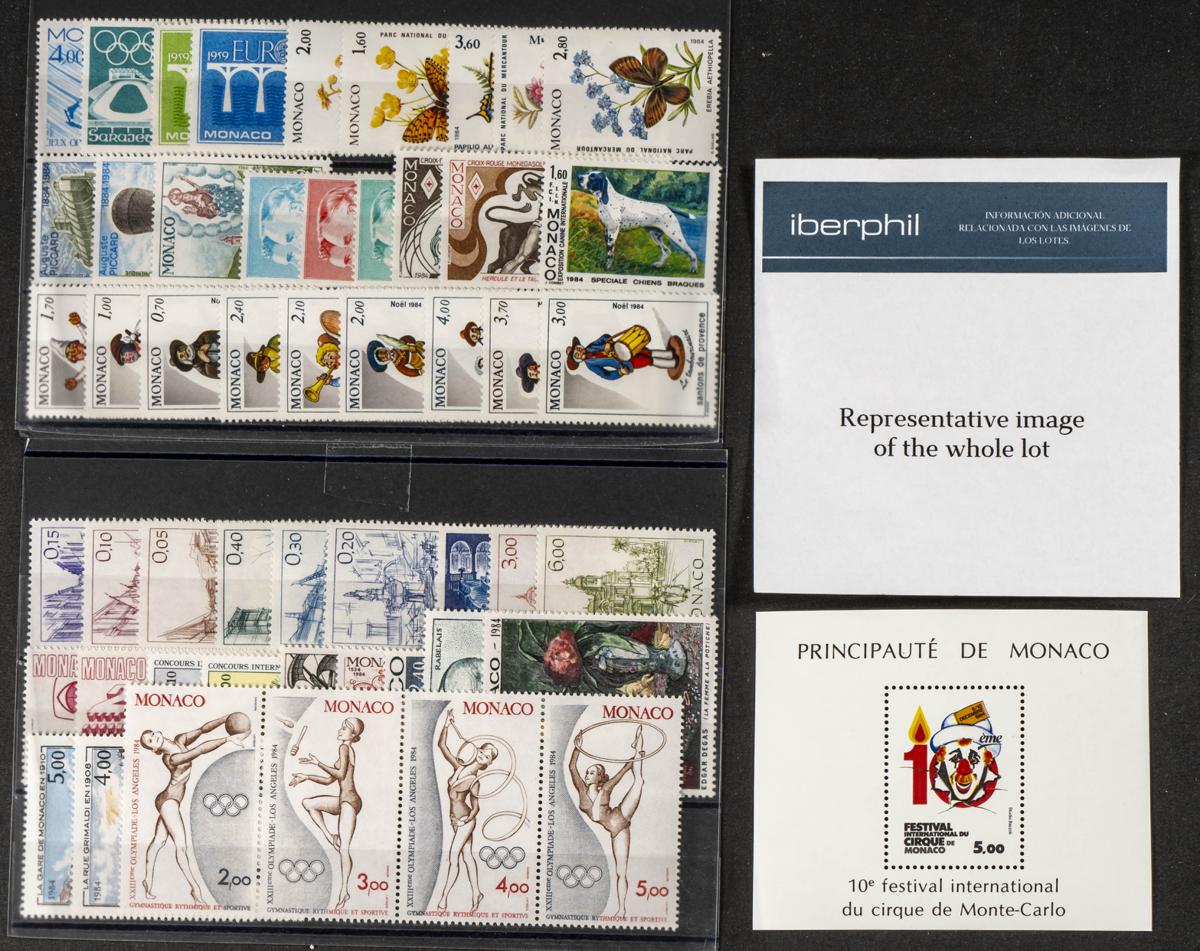 664 | Monaco. Sets and stamps stock