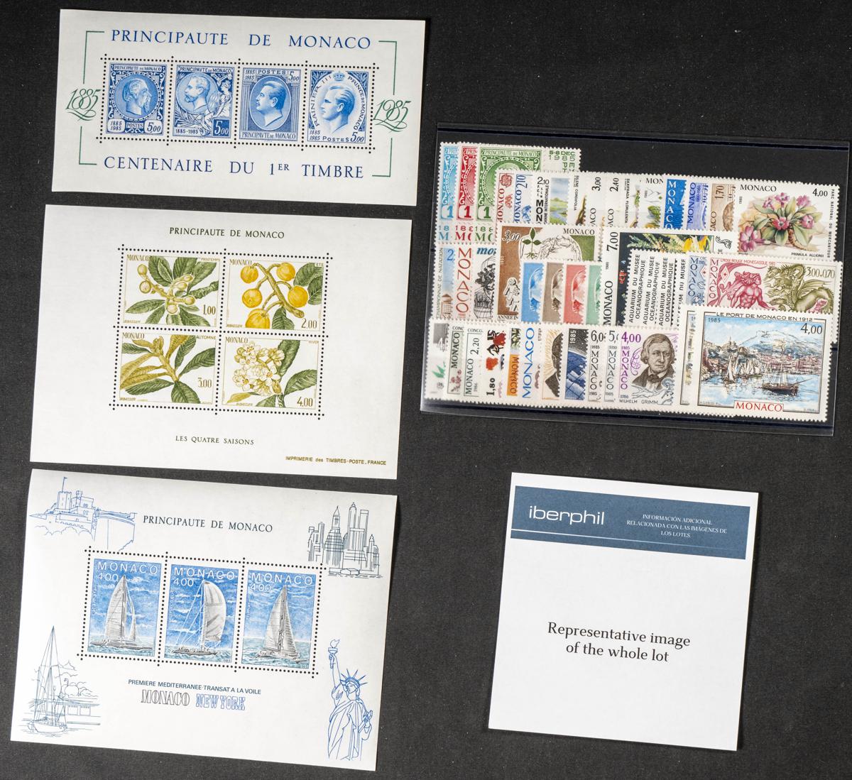 665 | Monaco. Sets and stamps stock